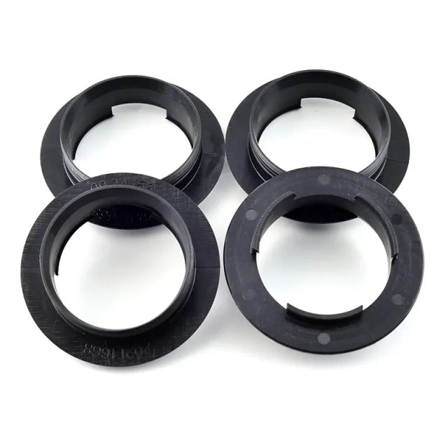 Set of 4 BBS centre cap rings for wheel centre bore