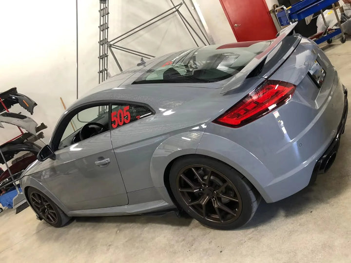 Audi TTRS Mk3 side skirt installed