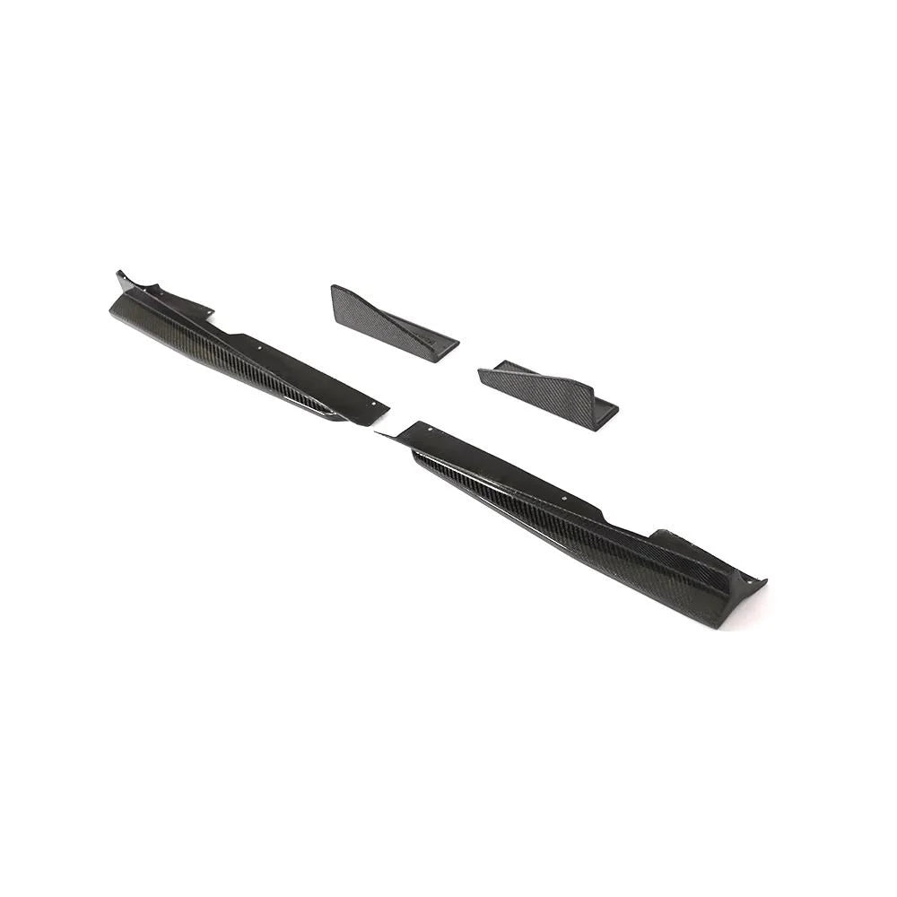 Genuine carbon fibre side skirts for Audi TTRS Mk3