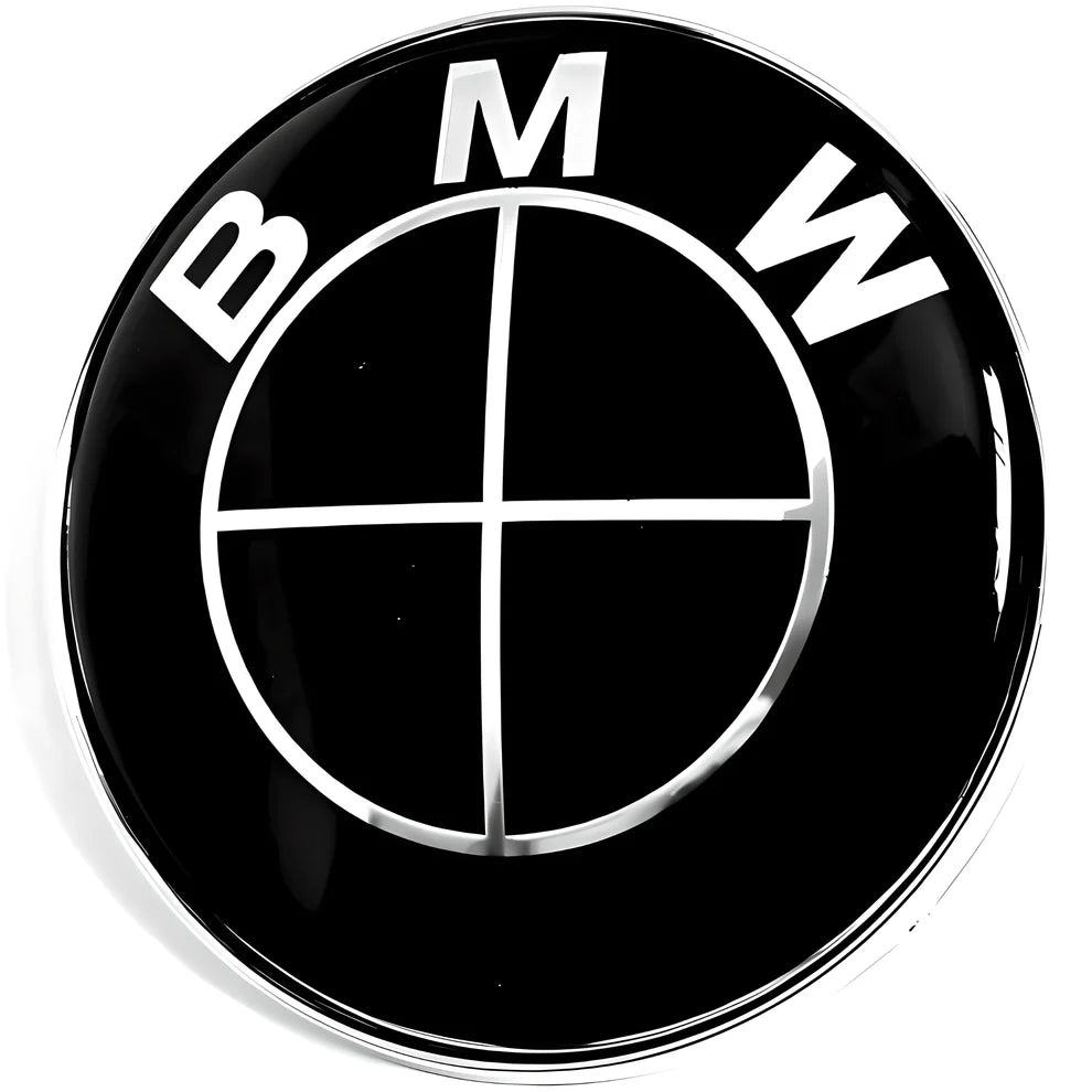 BMW Badge | Full Black | AutoCap Solutions