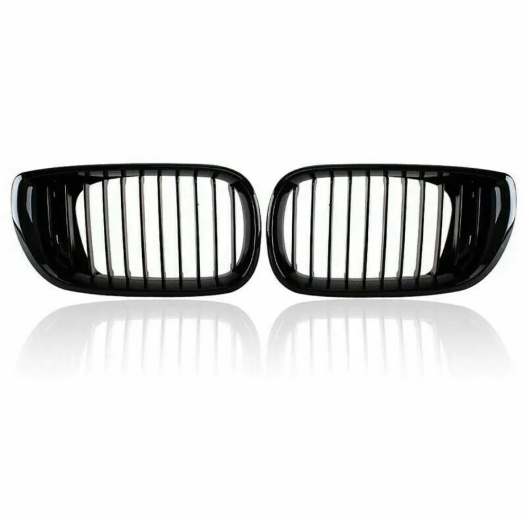 BMW 3 Series E46 Pre-LCI Gloss Black Front Grilles | AutoCap Solutions