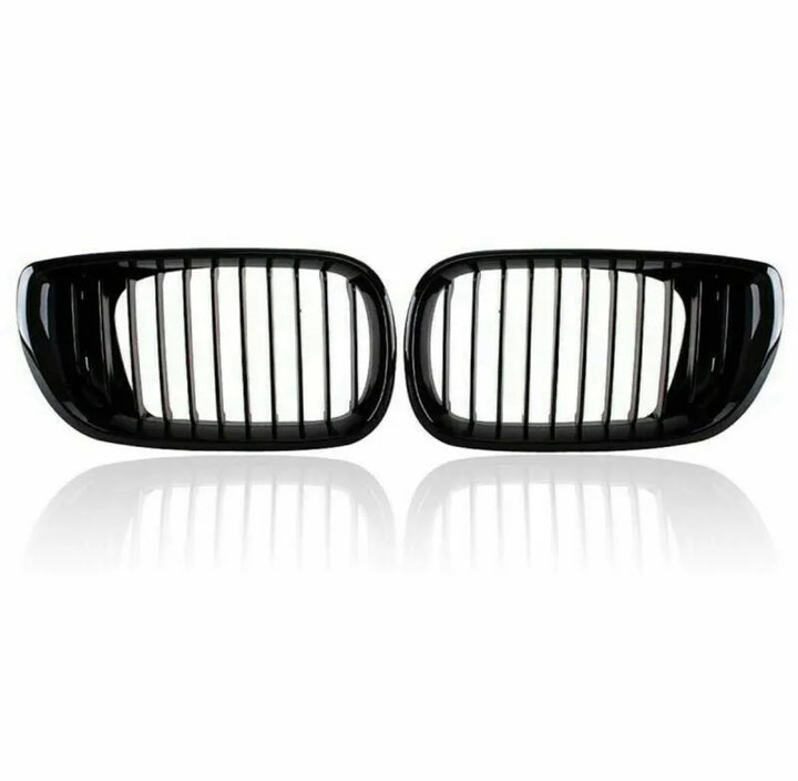 BMW 3 Series E46 Pre-LCI Gloss Black Front Grilles | AutoCap Solutions