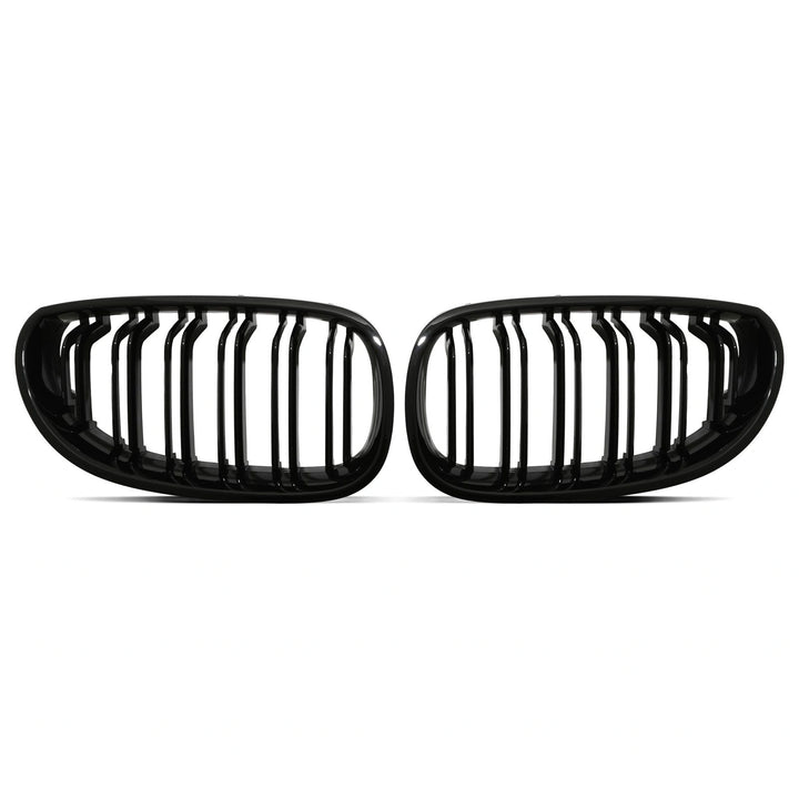 BMW 5 Series Gloss Black Front Grilles | E60 E61 | AutoCap Solutions