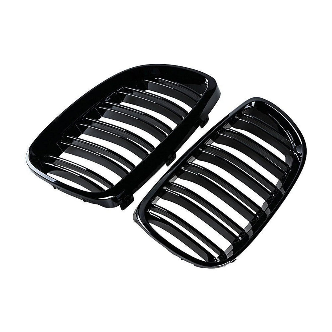 BMW 3 Series E92 E93 Pre-LCI Gloss Black Front Grilles (2006–2009) | AutoCap Solutions