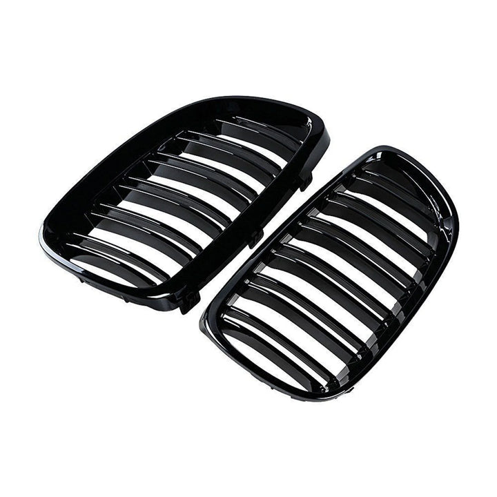BMW 3 Series E92 E93 Pre-LCI Gloss Black Front Grilles (2006–2009) | AutoCap Solutions