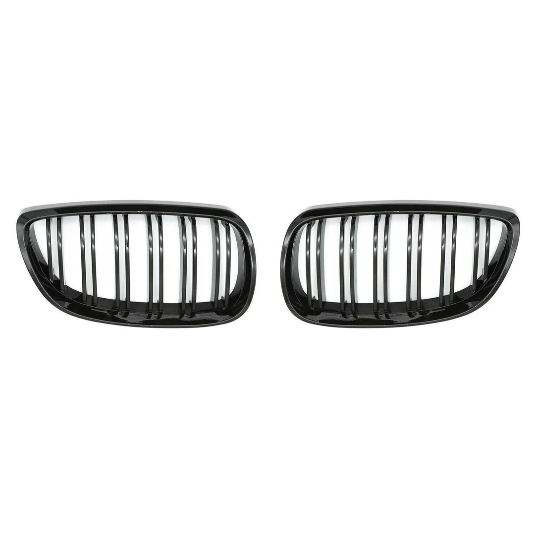 BMW 3 Series E92 E93 Pre-LCI Gloss Black Front Grilles (2006–2009) | AutoCap Solutions