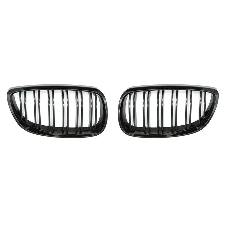BMW 3 Series E92 E93 Pre-LCI Gloss Black Front Grilles (2006–2009) | AutoCap Solutions