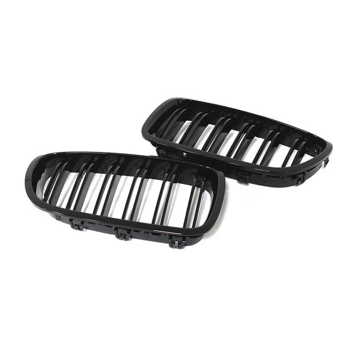 BMW 5 Series / M5 Gloss Black Front Grilles | F10 F11 (2010–2017)