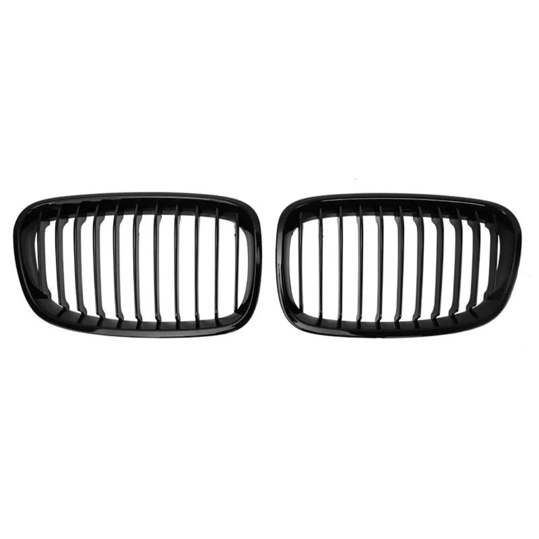 BMW 1 Series Pre-LCI Gloss Black Front Grilles | F20 F21 (2011–2014) | AutoCap Solutions