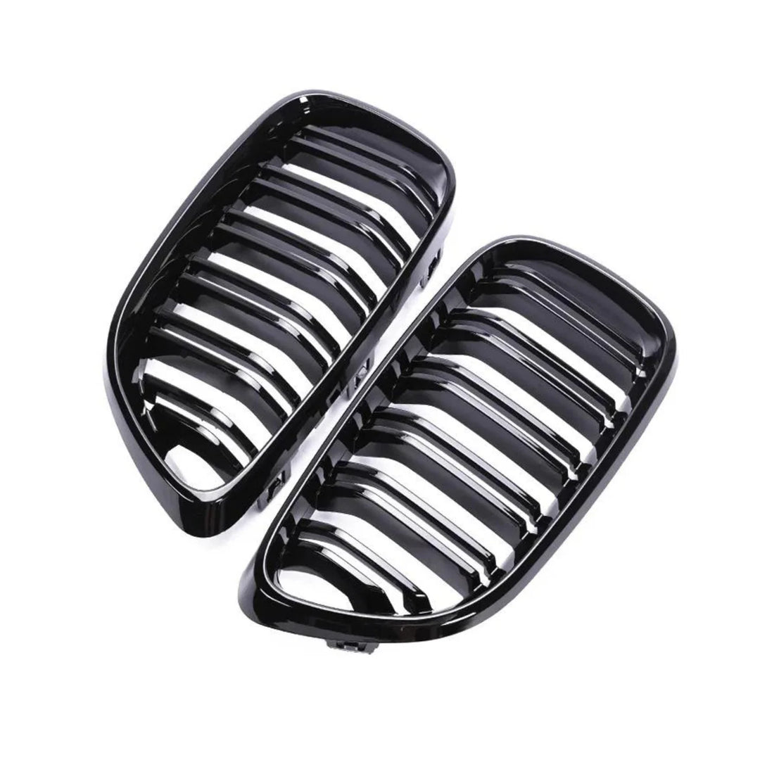 BMW 2 Series & M2 Gloss Black Front Grilles | F22 F23 F87
