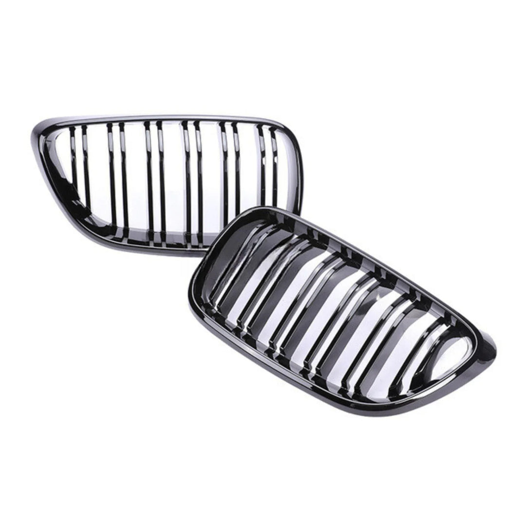 BMW 2 Series & M2 Gloss Black Front Grilles | F22 F23 F87