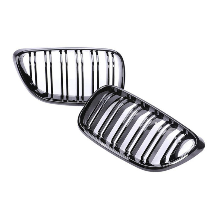 BMW 2 Series & M2 Gloss Black Front Grilles | F22 F23 F87