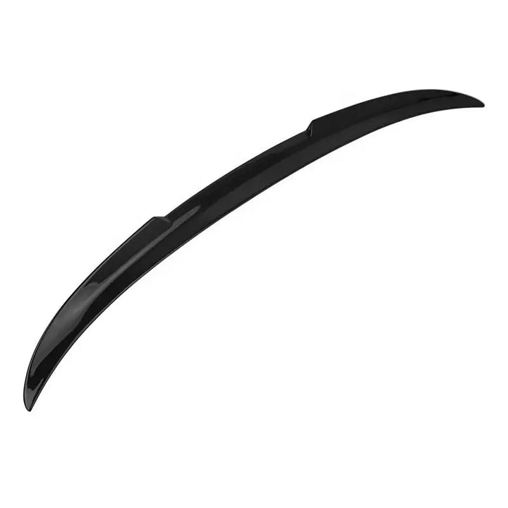 BMW F30 3 Series gloss black rear boot spoiler angle