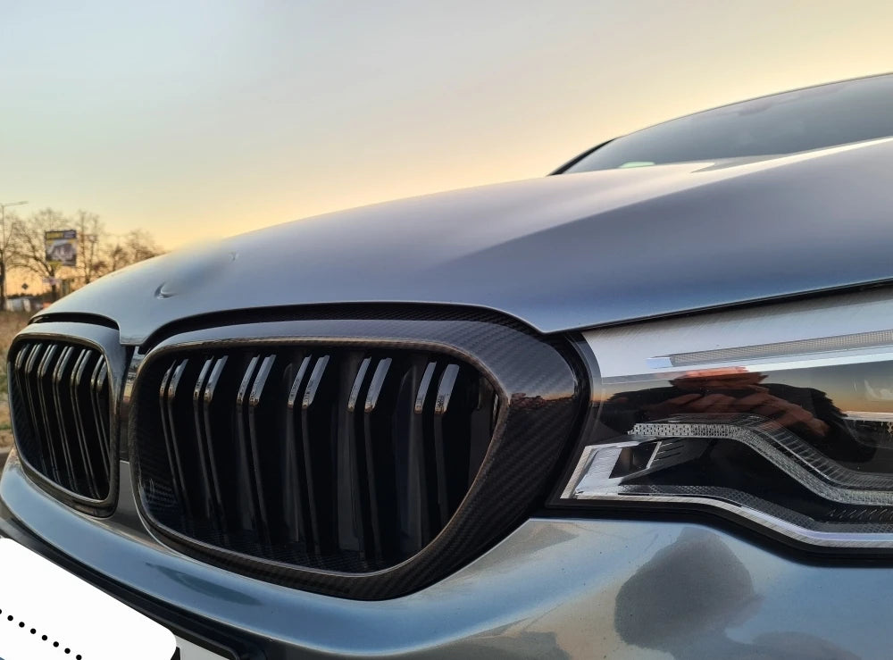 BMW M5 F90 Pre-LCI grille installed