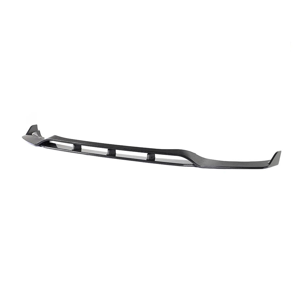 Carbon fibre front splitter for BMW X3 Pre-LCI showing weave