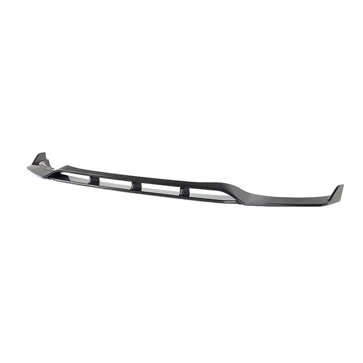 Carbon fibre front splitter for BMW X3 Pre-LCI showing weave