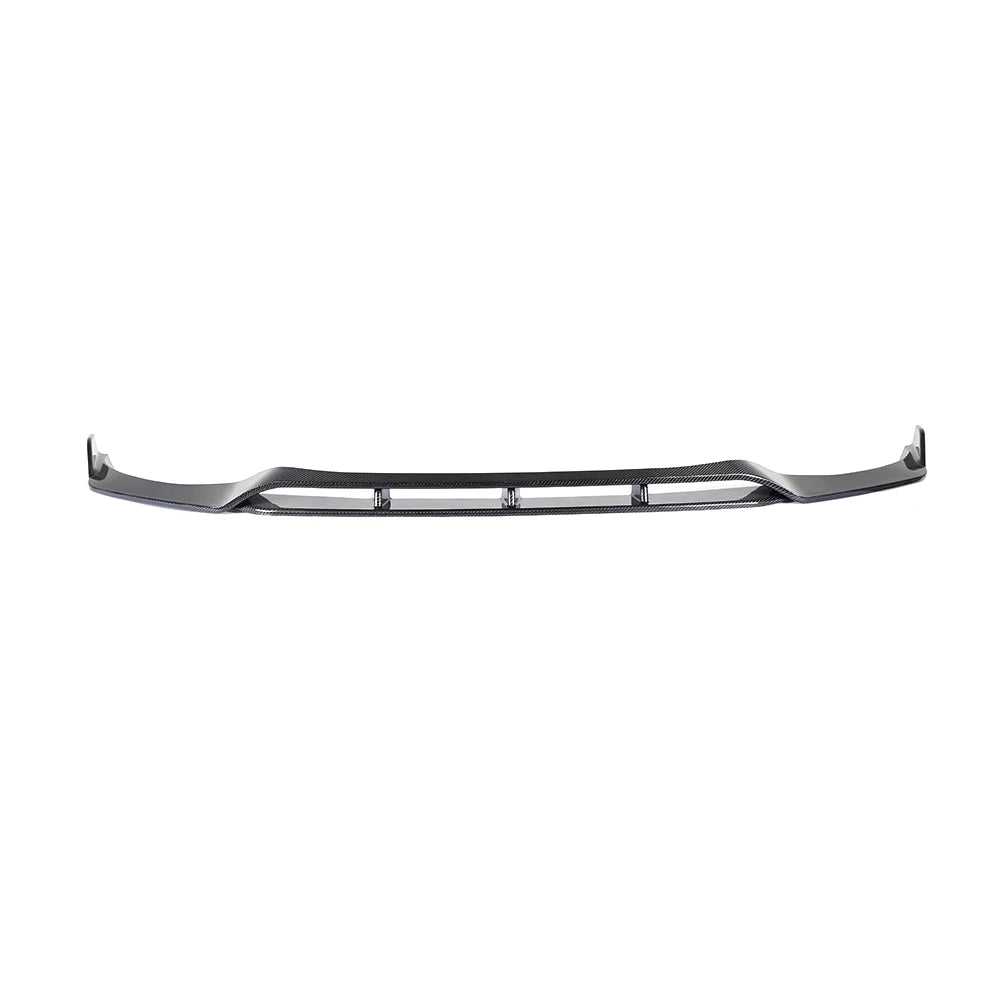 Carbon fibre front splitter for BMW X3 Pre-LCI front view