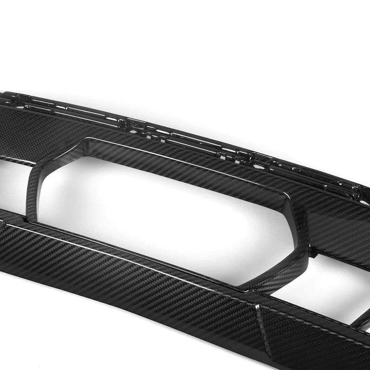 Genuine dry carbon fibre front middle trim for BMW X5 G05 M Sport LCI