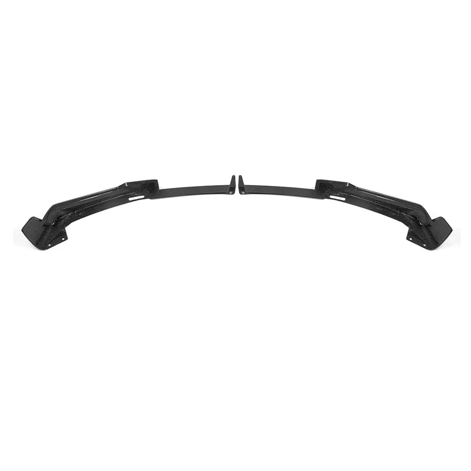 BMW X5 G05 LCI front bumper carbon fibre detail
