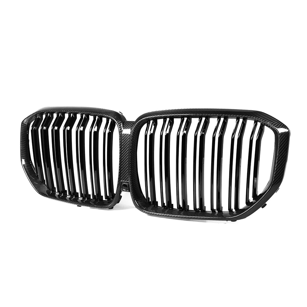 BMW X5 G05 X5M F95 Pre-LCI dry carbon fibre kidney grille pair