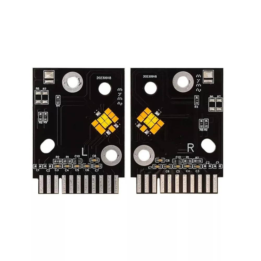 BMW G87 M2 yellow adaptive DRL module set