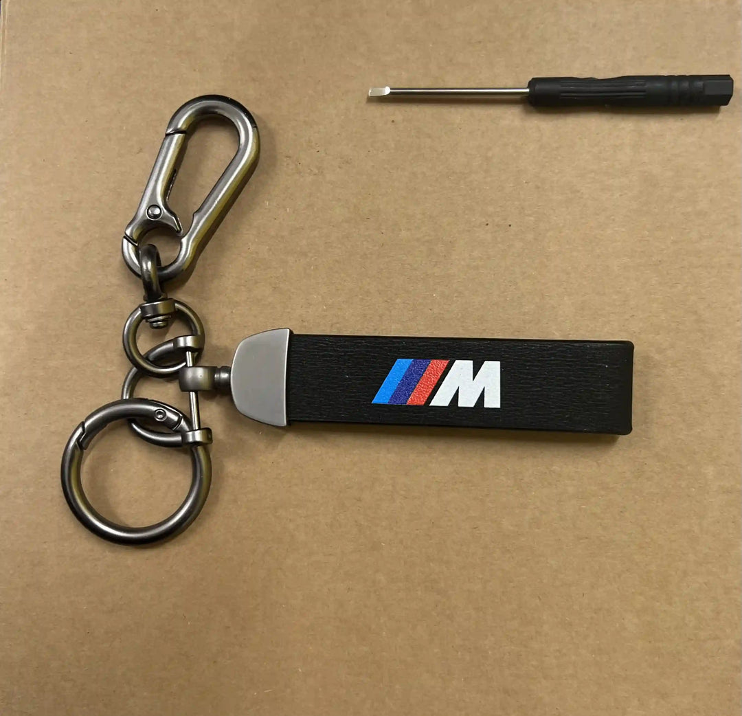 BMW Keychains – Premium Metal & Leather Key Rings