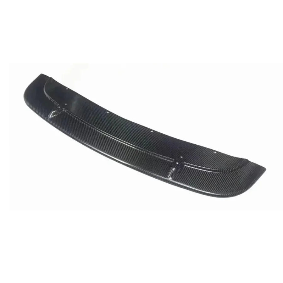 Carbon fibre middle splitter V2 for BMW M2 showing weave