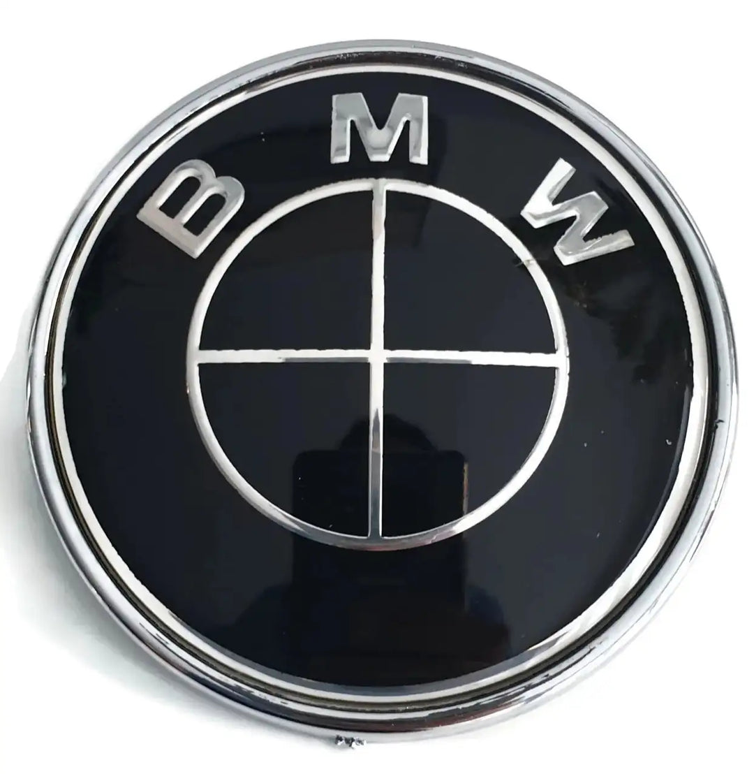 BMW Badge | Full Black Replacement Emblem | AutoCap Solutions
