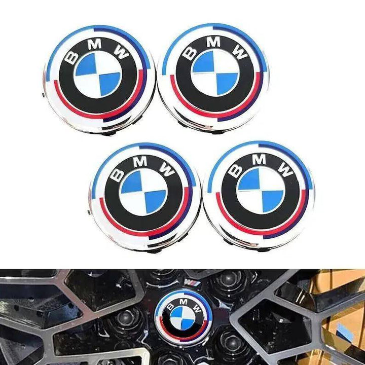 BMW 50th Anniversary Centre Caps | AutoCap Solutions