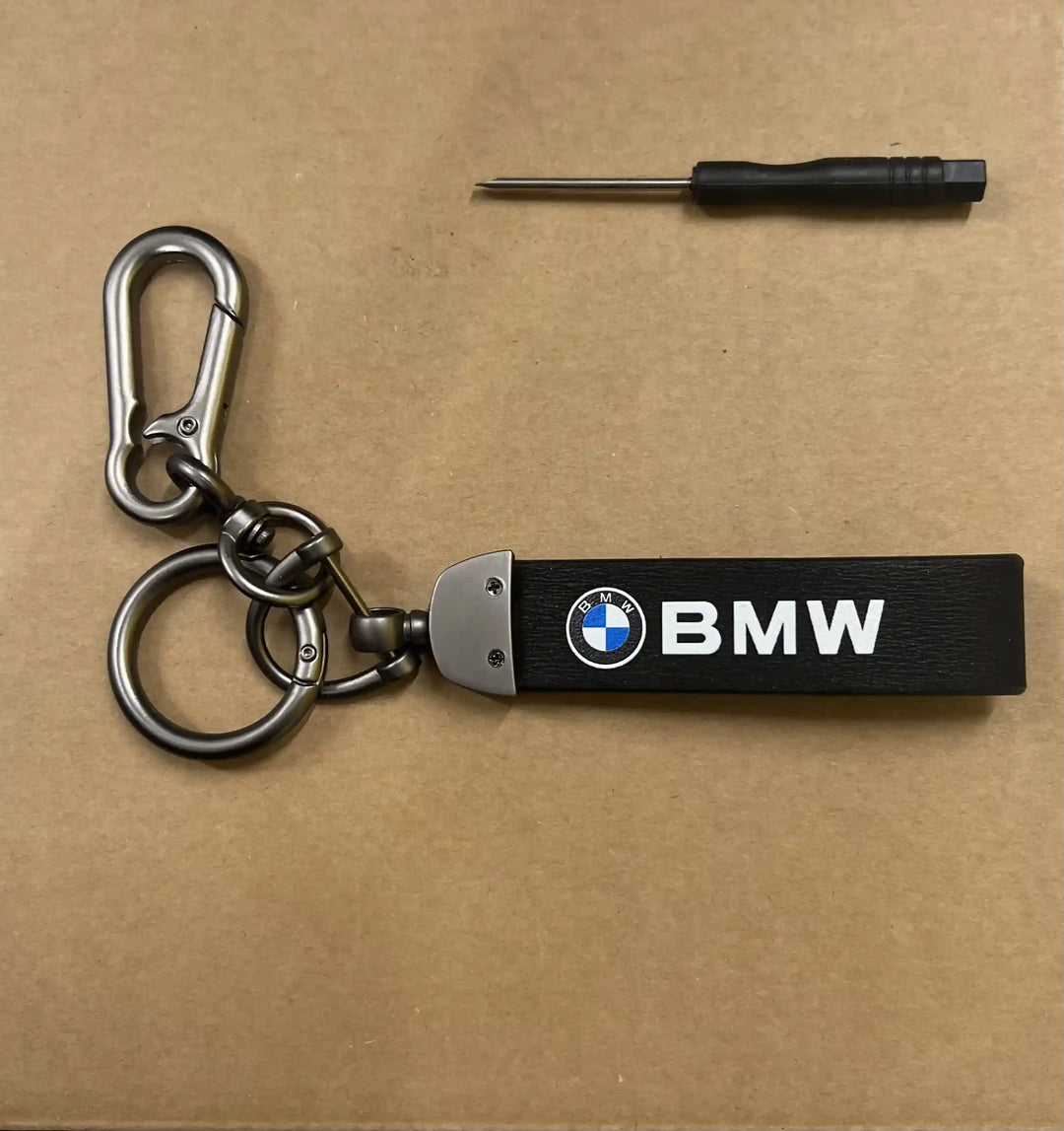 BMW Keychains – Premium Metal & Leather Key Rings