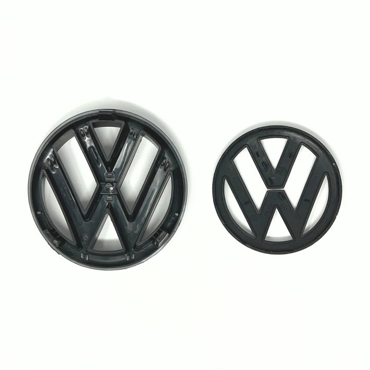 Volkswagen VW Golf MK6 Front + Rear Glossy Black Badge Set | AutoCap Solutions