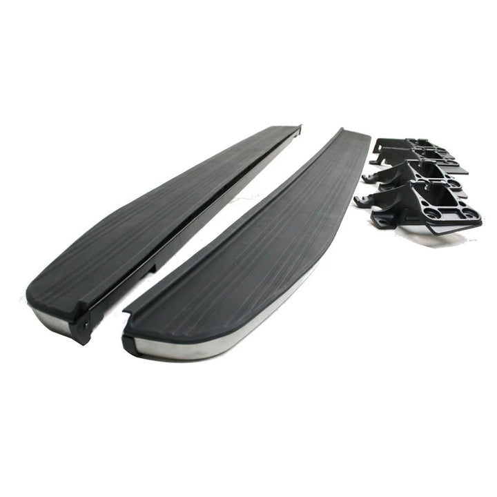 Range Rover Vogue L405 black silver side steps pair