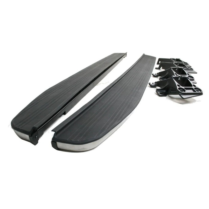 Range Rover Sport L494 black silver side steps pair