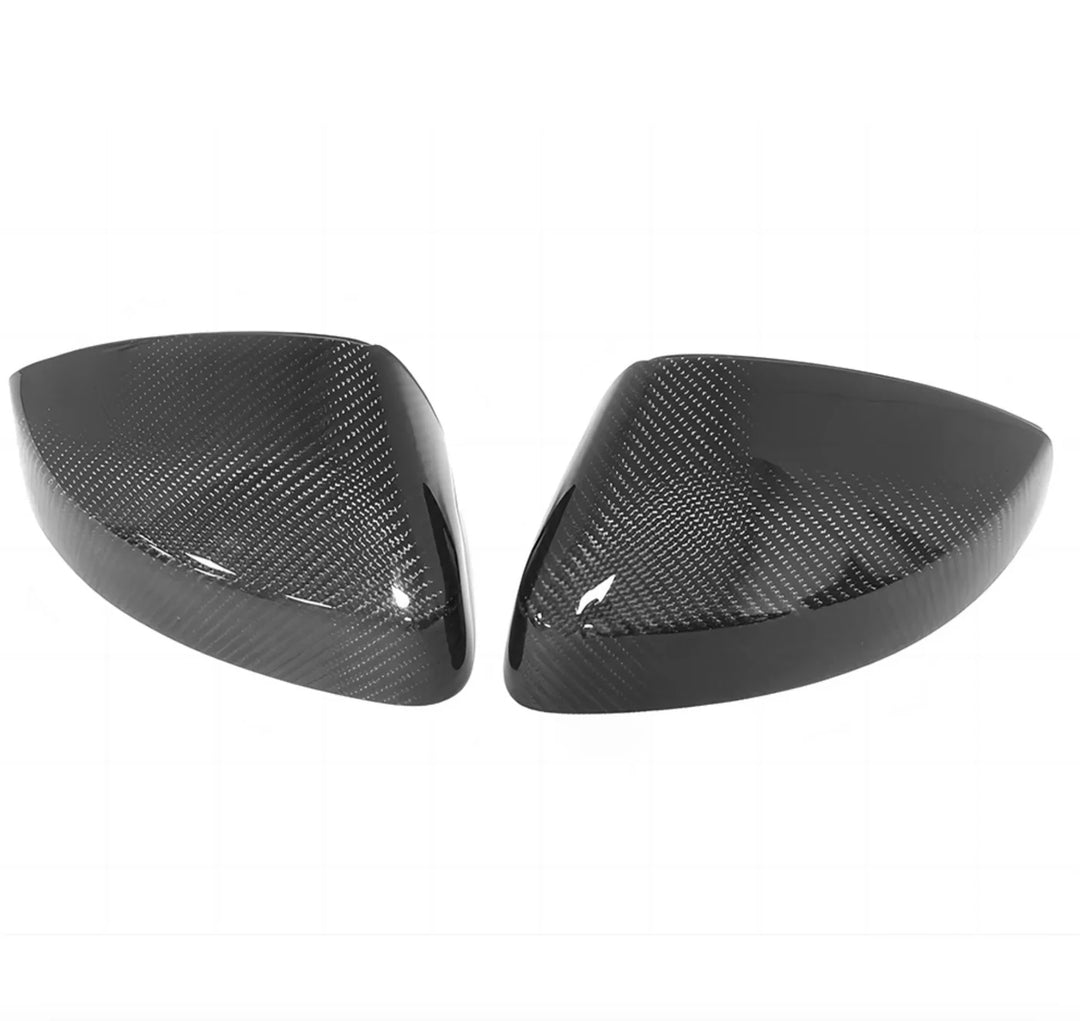 Audi A3 S3 RS3 8V genuine carbon fibre wing mirror covers pair