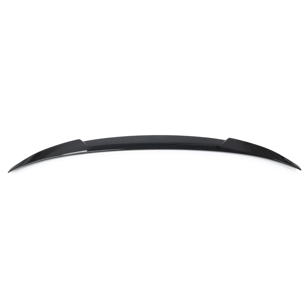 Gloss black ducktail rear spoiler for Audi A3 8V top view