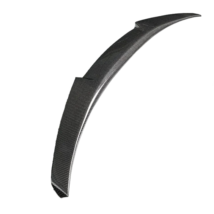 Audi RS3 8V Saloon ducktail rear spoiler side profile