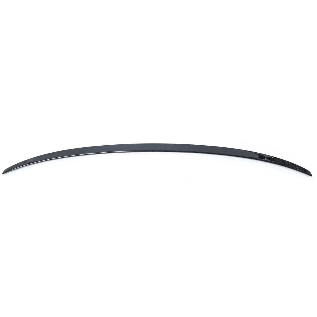 Audi S3 8V Saloon gloss black lip-style boot spoiler rear angle