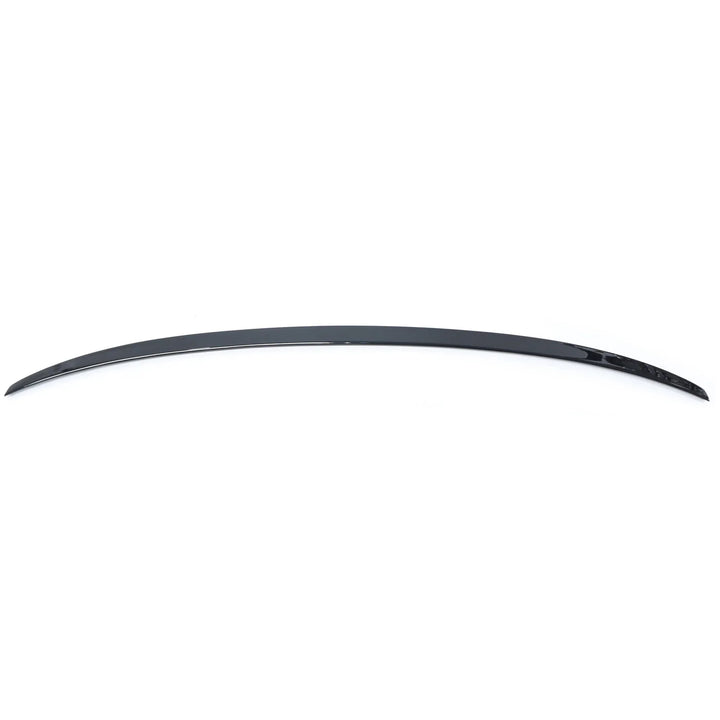 Audi S3 8V Saloon gloss black lip-style boot spoiler rear angle