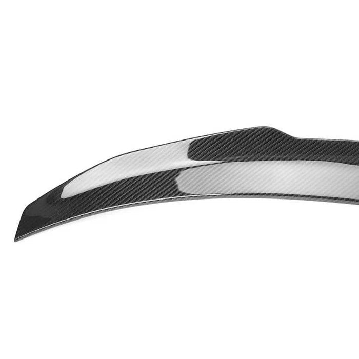 Dry carbon fibre ducktail spoiler V1 for Audi A3 Saloon