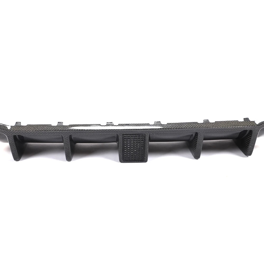 Genuine carbon fibre rear diffuser V1 for Audi A3 S3 8V Facelift Saloon