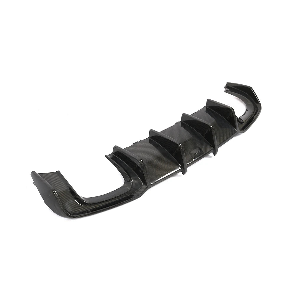 Audi A3 S-Line S3 8V Facelift Saloon carbon fibre rear diffuser V2