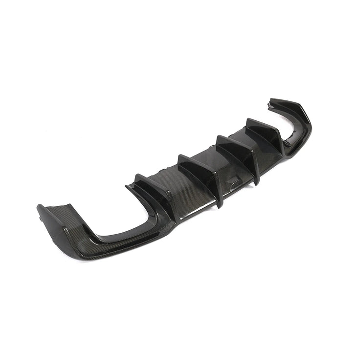 Audi A3 S-Line S3 8V Facelift Saloon carbon fibre rear diffuser V2