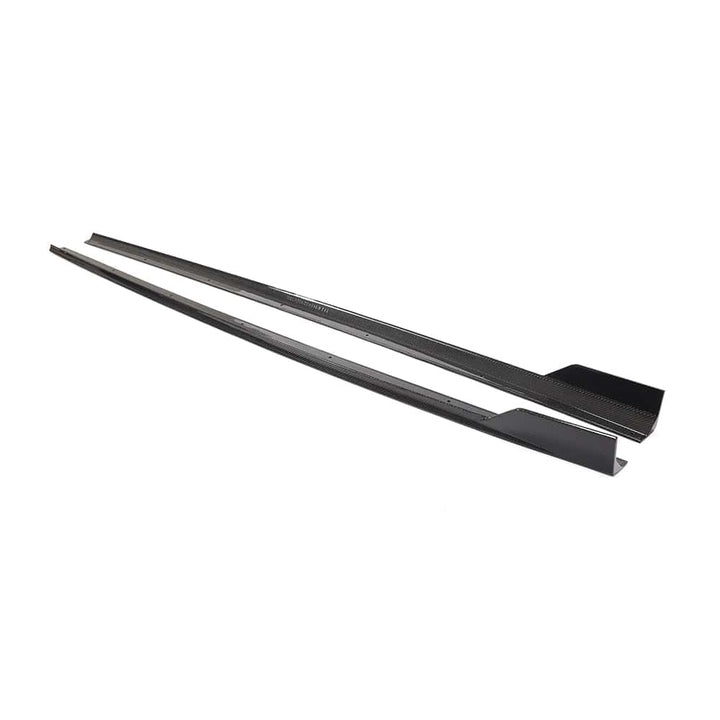 Audi A3 S3 RS3 8V Saloon genuine carbon fibre side skirts V2 pair