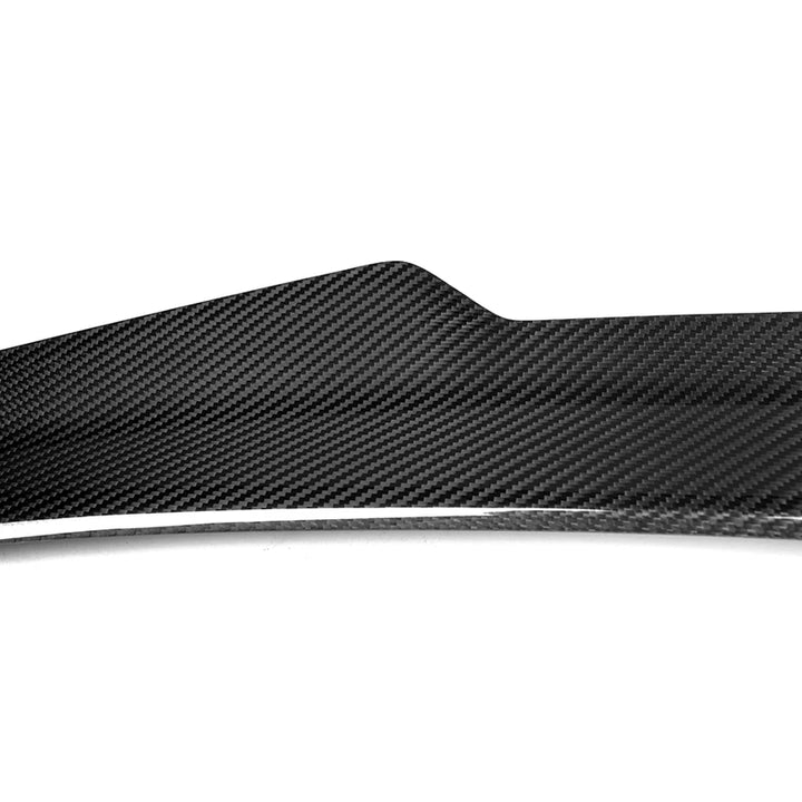 Audi S3 8V Saloon rear spoiler V1 close-up of the centre part