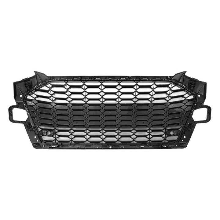 Audi A4 S4 B9.5 V2 honeycomb front grille on a plain background