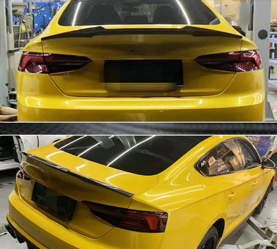 Audi S5 B9.5 Coupé spoiler installed