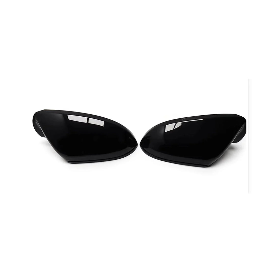 Audi RS6 C7 gloss black ABS mirror caps pair