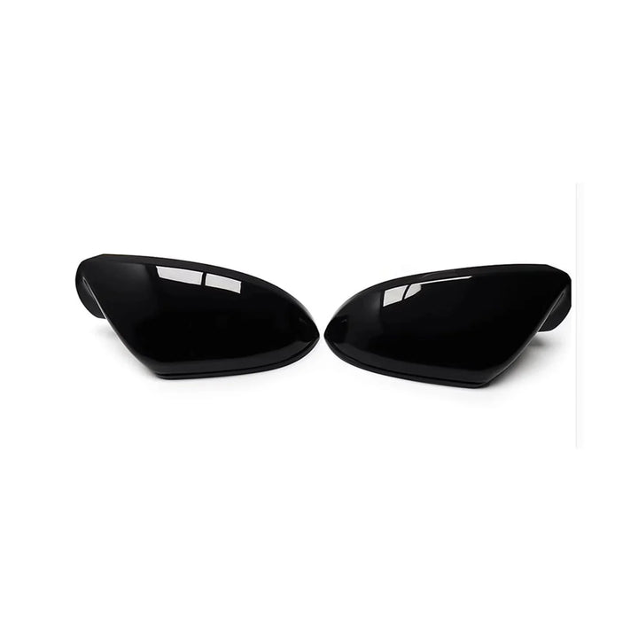 Audi RS6 C7 gloss black ABS mirror caps pair