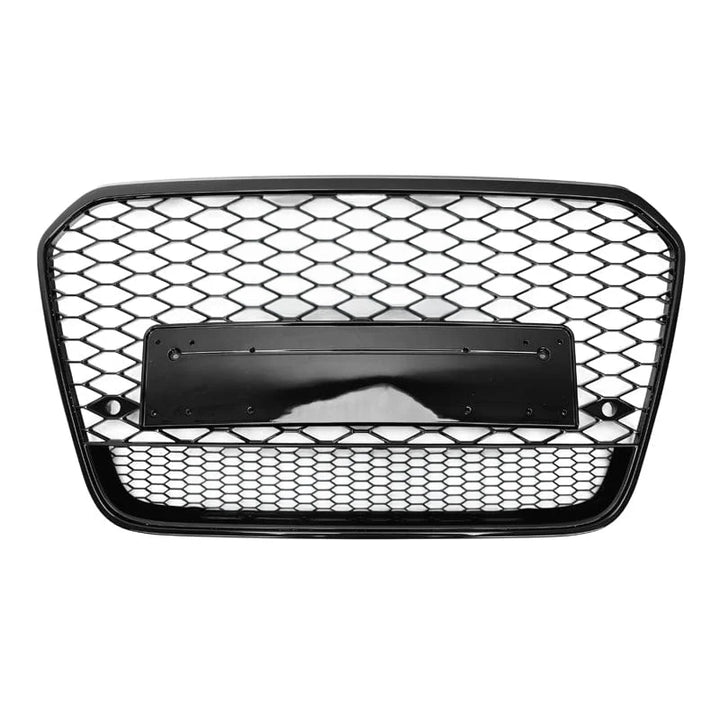 Audi A6 S6 C7 honeycomb gloss black front grille V1
