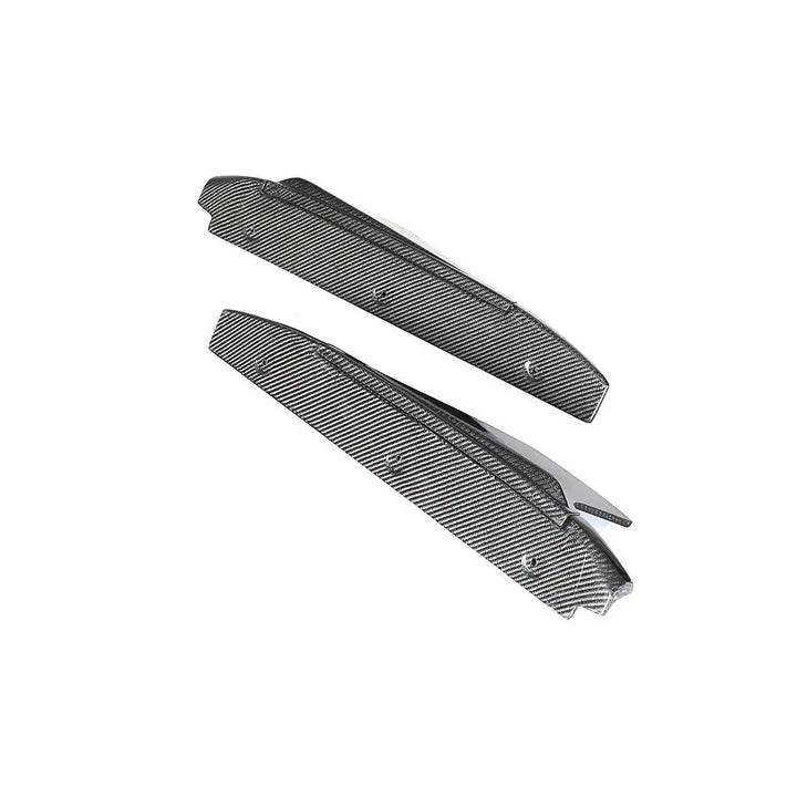 Genuine carbon fibre side skirt fins for Audi R8 Gen 2 V8 V10 Plus
